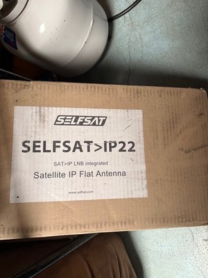 Selfsat IP22 Sat-IP Flat Panel Satellite Antenna DVB-S2 New Unopened
