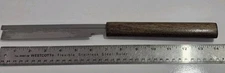 Vintage Razor Saw 6" Stiff Back w/ 7" Wooden Handle Fine Teeth