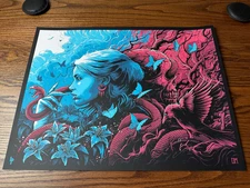 Hybrid Mondo 24x18 Poster Dan Mumford / Luke Preece Limited Edition Screen Print