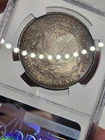 1885-P  $1  *56 MORGAN SILVER DOLLAR  Toned NGC MS62  - Nice Real Toning