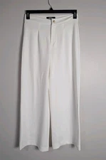 Rewash White Stretchy Wide Leg Trouser Pants Size Medium M