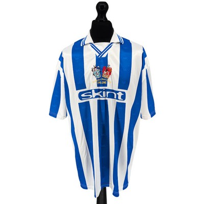 Brighton & Hove Albion home football shirt 2001/02 - (XXL)