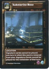 Highlander CCG - Four Horseman - Submarine Base Rare Card
