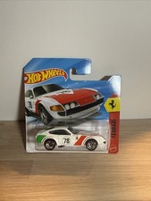 Hot Wheels 2026 Case K Ferrari 365 Gtb4 Competizione White Ferrari Short Card