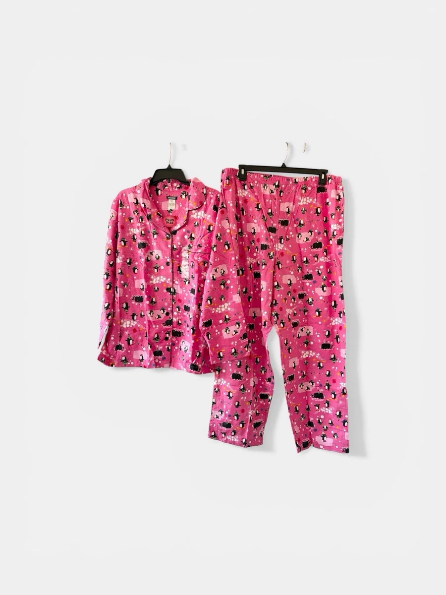 Lot De 2 Pyjamas Fille Joe Boxer - Taille 4/5, Flanelle Violette, Peace & Love