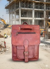 Goat Leather Bag Backpack Laptop Travel Women