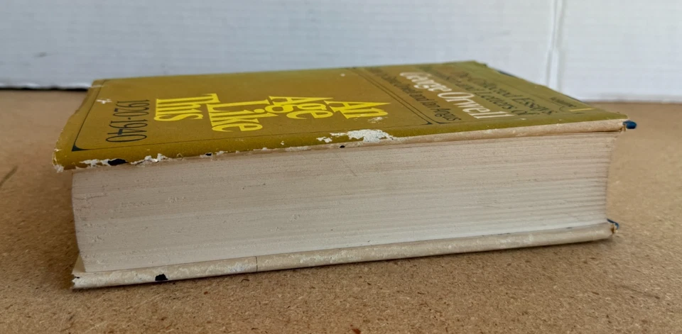 1st Ed. The Collected Essays Journalism and Letters of George Orwell VOL. 1 1968 - Image 4 of 4