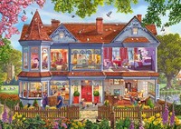 Puzzle (1000 T.) Haus Im FrüHling (Schmidt-Spiele) Neu/Ovp