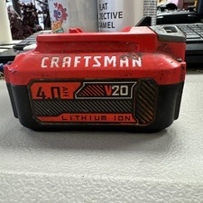 GENUINE CRAFTSMAN CMCB204 V20 4.0 AH RECHARGEABLE 20-VOLT LITHIUM ION BATTERY