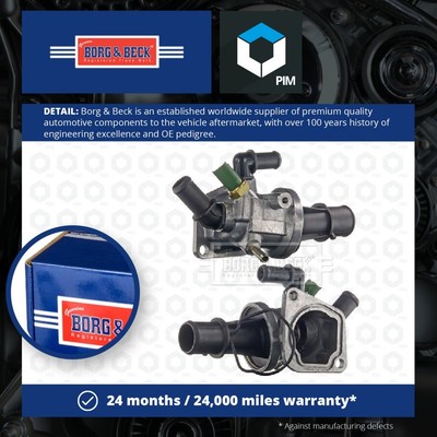 Coolant Thermostat fits OPEL AGILA A, B 1.3D 03 to 10 B&B 55224023 6338022 New