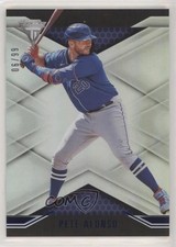 2021 Panini Chronicles Titanium Blue 6/99 Pete Alonso #3 qf6