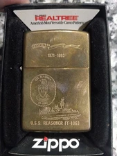 U.S.S Reasoner FF-1063 Zippo Navy