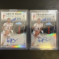 2024-25 Bowman University's Best Ace Bailey Let It Rain  Auto #7/10 And 9/10