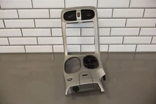 05-08 C6 Corvette Silver Radio Bezel W/Center Dash Vents & Switches