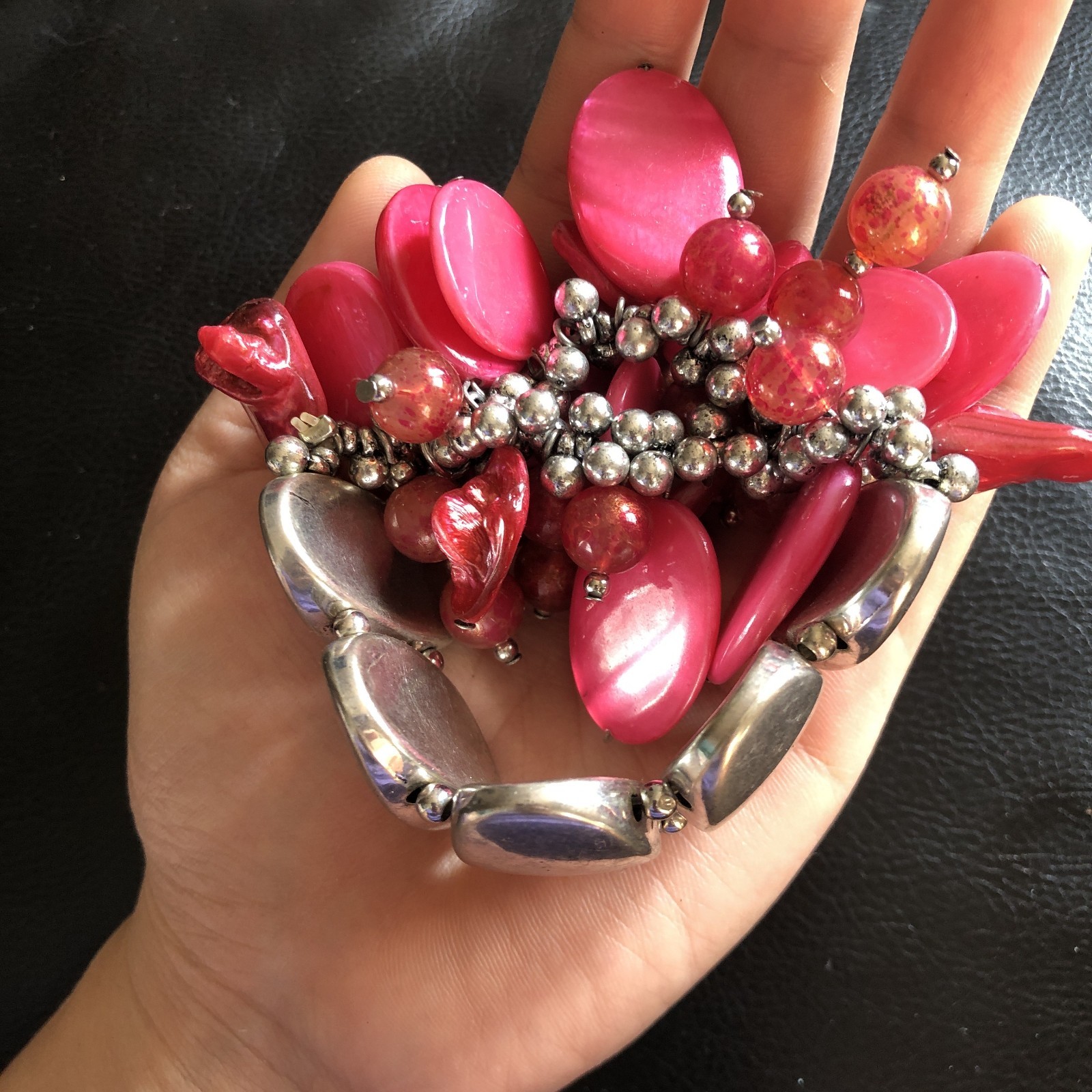 Chico's Beaded Statement Bracelet - image 2