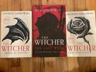 Andrzej Sapkowski’s “The Witcher” series book lot of 3