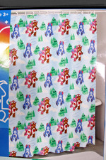 Care Bears Christmas Holiday Fabric Shower or Window Curtain