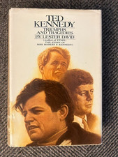 Ted Kennedy Triumphs and Tragedies - Lester David HC/DJ (1972) biography
