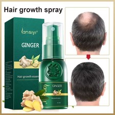 Fast Hair Growth Ginger Serum Spray for Men Women Loss Treatment Natural Essence
