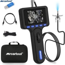 Two-Way 210° Inspection Borescope 6.25mm Endoscope Camera 3.3ft Semi Rigid