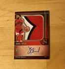 2024-25 Panini Silhouette JAMAL SHEAD Auto RC Patch Rookie #'d/99 Raptors