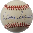 Elmer Sexauer Hand Signed Autographed MLB Baseball Brooklyn LA Dodgers W/ COA