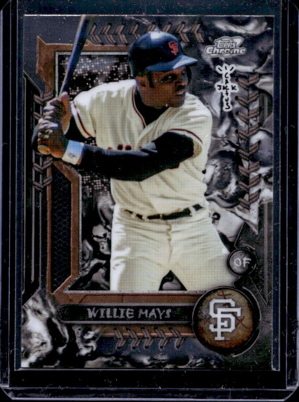 2024 Topps Cosmic Chrome x Cactus Jack Willie Mays #24 Giants