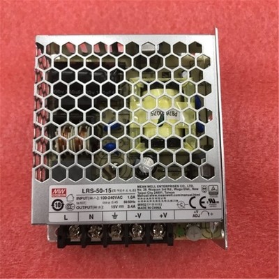 Power Supply Mean Well LRS-50-15 15V 3.4A Single Output Switching sa