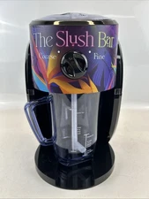 The Slush Bar Cocktail Shaved Ice Machine By Fizz Creations. No Box Coarse Fine