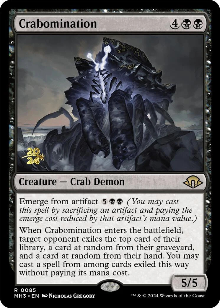 MTG Foil - Crabomination - 85 / NM / English