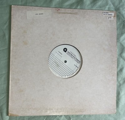Jack Wagner   All I Need LP TEST PRESSING Warner Bros Sheffield Lab SLM