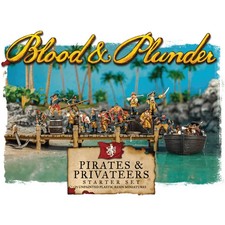 Blood & Plunder Pirates & Privateers Starter Set Resin