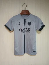 Paris Saint-Germain Shirt Mens Small PSG Ligue 1 Soccer Messi 30 Jordan GOAT