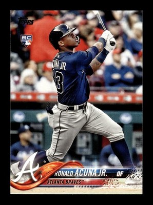 2018 Topps Update #US250 Ronald Acuna Jr. ROOKIE RC | eBay