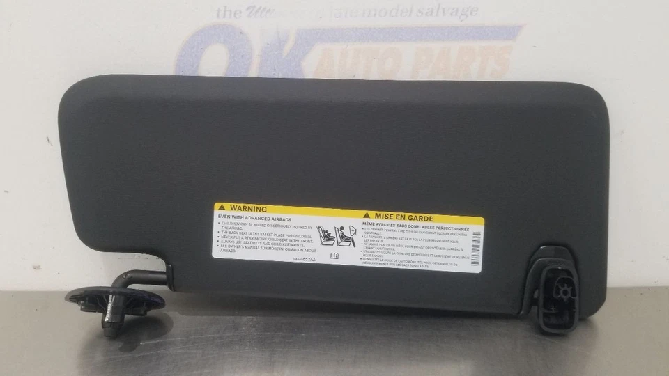 21 DODGE RAM 2500 СОЛНЦЕЗАЩИТНЫЙ КОЗЫРЕК ЛЕВЫЙ ВОДИТЕЛЬ ЧЕРНЫЙ - Изображение 4 из 4