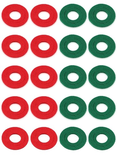 20pcs Red + Green Car Battery Anti Corrosion Washers Terminal Pa - Picture 4 of 12