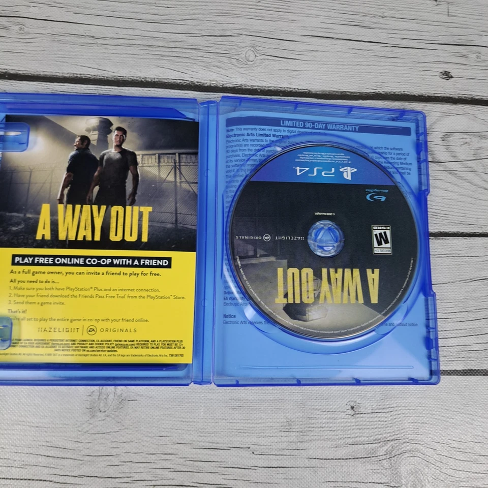A Way Out Sony PlayStation 4, 2018 Foto 3 de 4