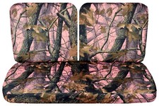Truck Seat Covers Fits 1978-1991 Ford F150 - F250 Front 5050 Top Solid Bottom