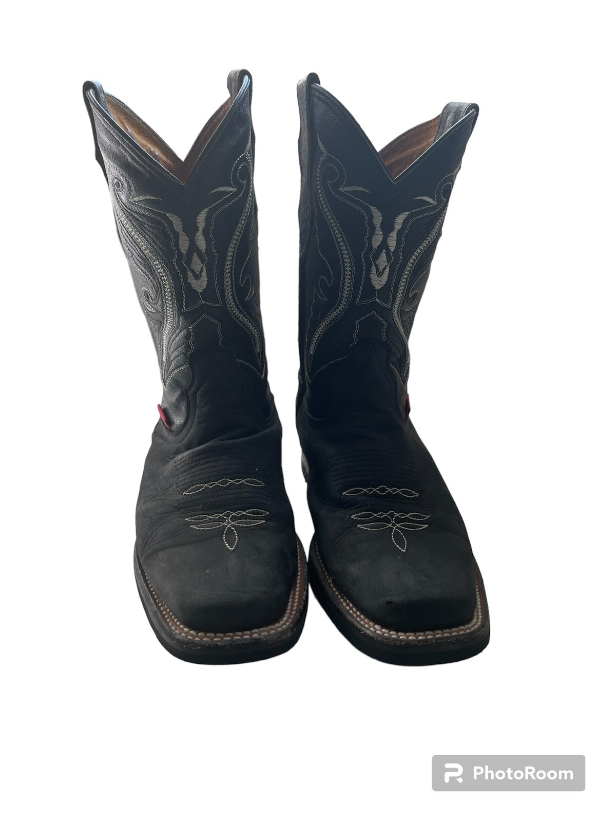 MENS RODEO BOTAS VAQUEROS SQUARE TOE - image 2