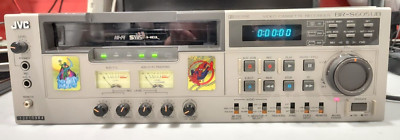 Vintage JVC BR-S605UB BR-S605 S-VHS Player Recorder FOR PARTS *Powers On