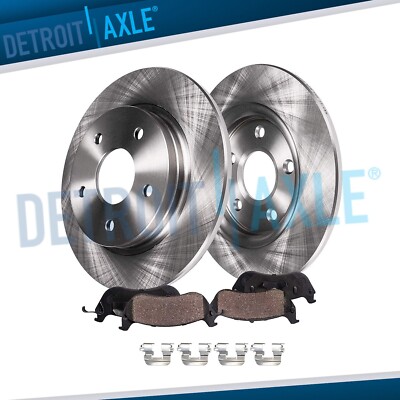 300mm Rear Disc Brake Rotors Ceramic Brake Pads Kit for 2018 2019 Kia Cadenza