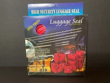 HIGH SECURITY LUGGAGE SEAL ANTI THEFT NON-REUSABLE LOCKING DEVICE NEW FREE SHIP