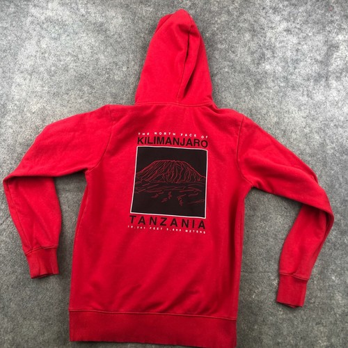 the north face red sweater