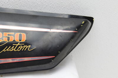 1982-1983 Honda CM250 Custom left side cover w/ logo 836A4-KB4