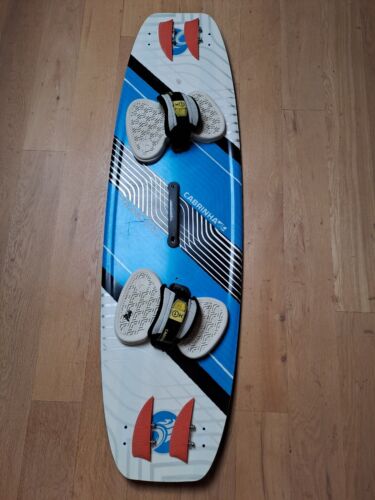 Cabrinha Tronic 2017 Big Wave Kiteboard 141cm, Complete, Blue/White, 1A Condition! - Picture 1 of 12