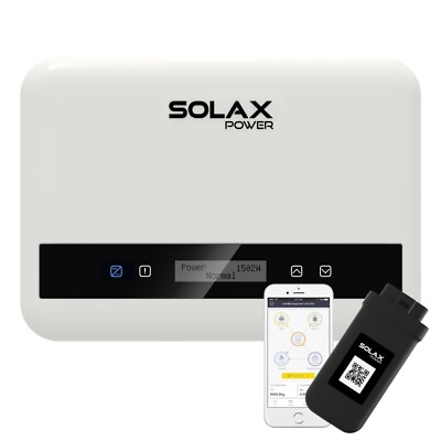 2000 Watt Wechselrichter SolaX X1 Mini G4 mit Display & Wifi