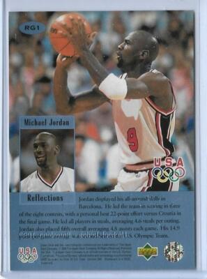 1996 UPPER DECK OLYMPIC CHAMPIONS MICHAEL JORDAN 