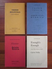 CALVIN TRILLIN Lot Four ARC Uncorrected Proof...