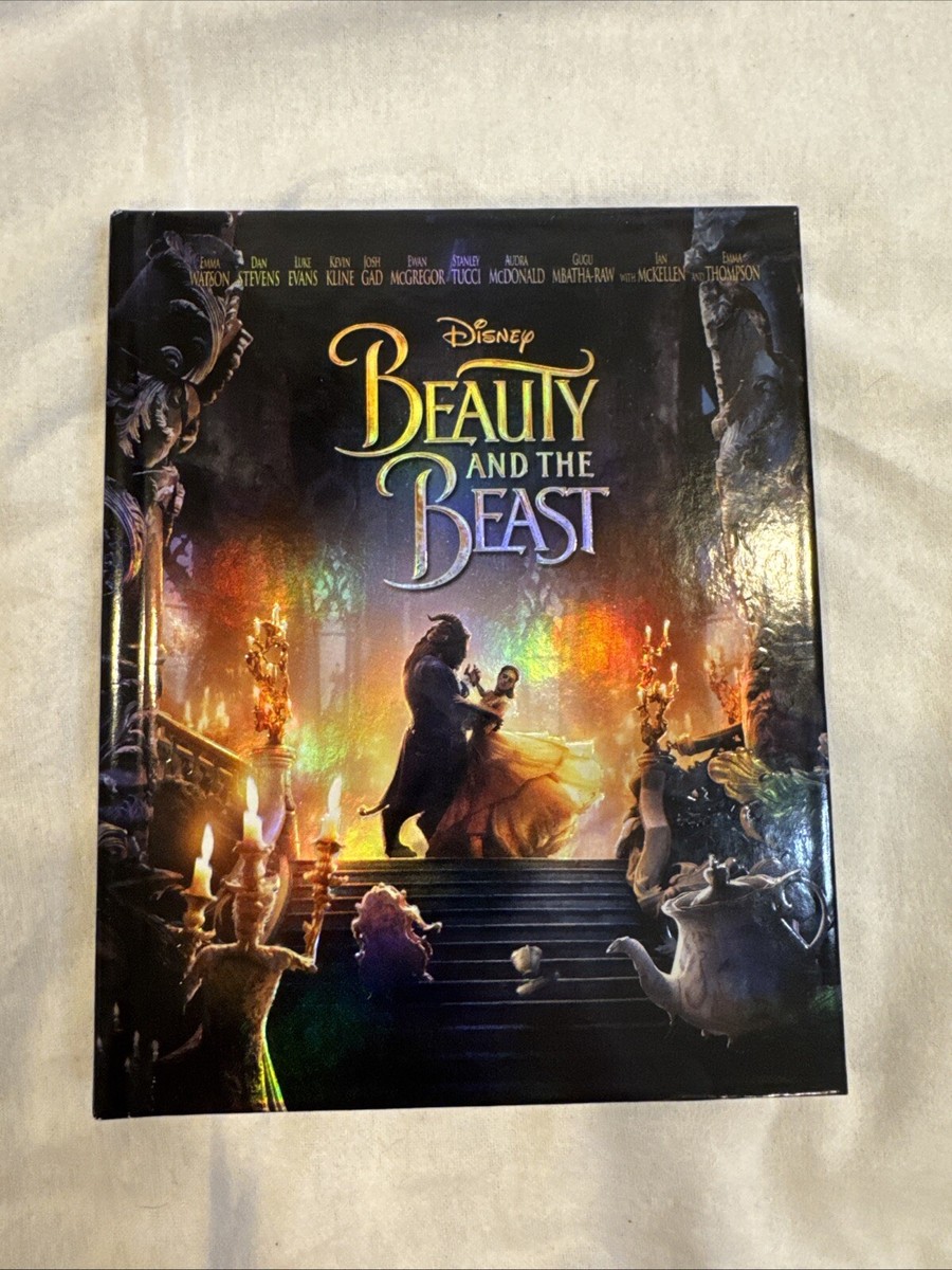 Disney Beauty the Beast Blu-ray/DVD-Storybook Target DIGIBOOK - Main Image