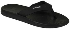 Hurley Crest Sandal - Black / White - New